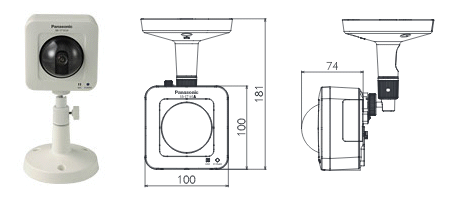 Panasonic ネットワークカメラ　画像